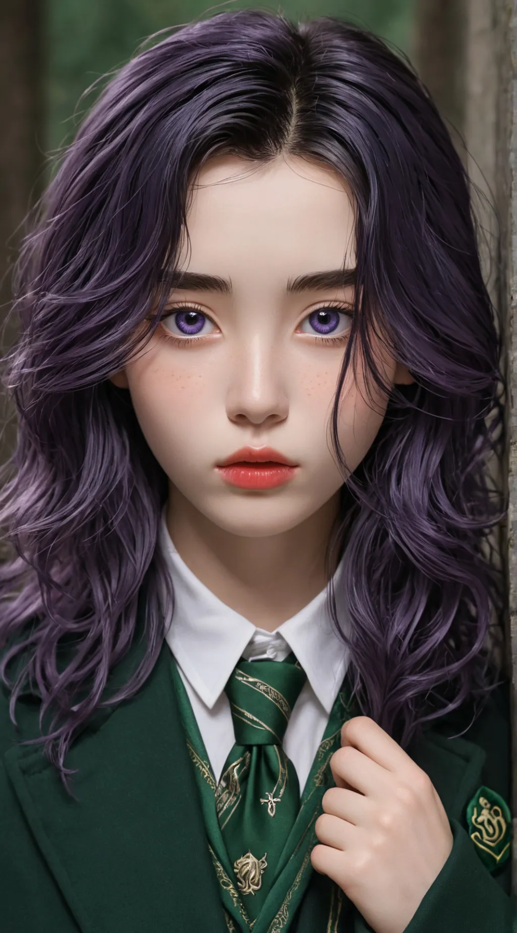 ai character: Hogwarts  background