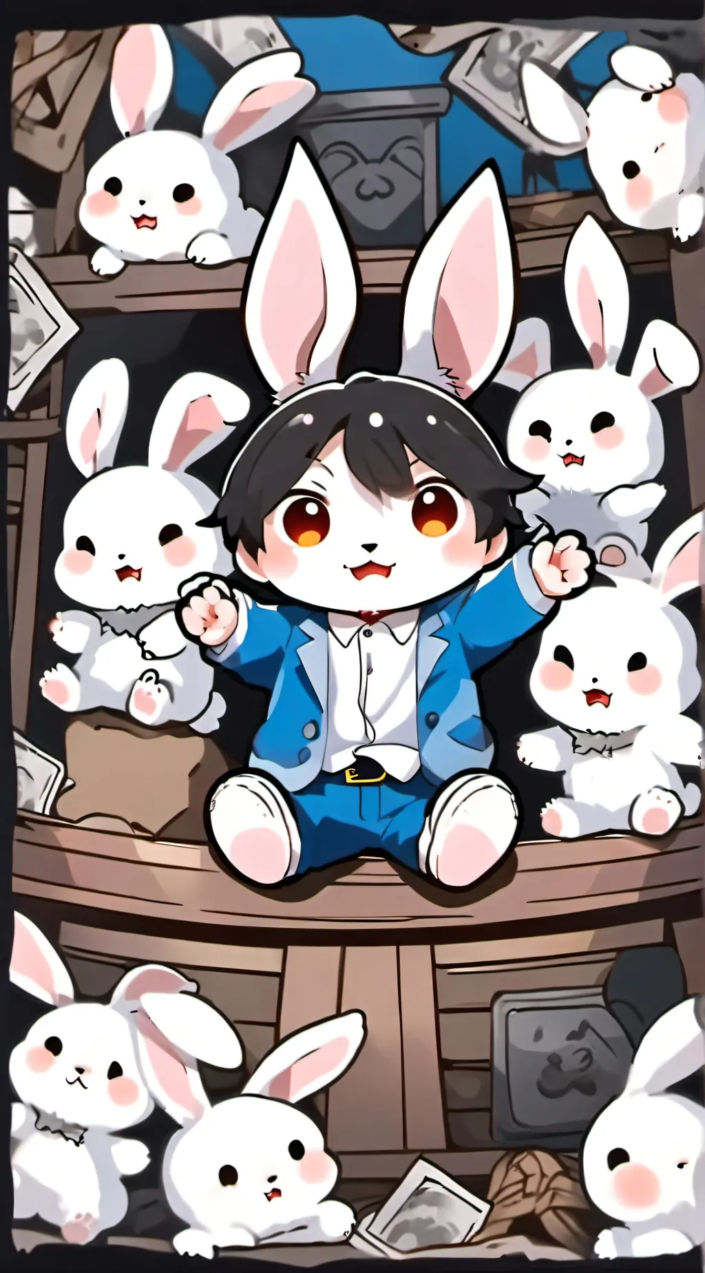 ai character: Solving racism background