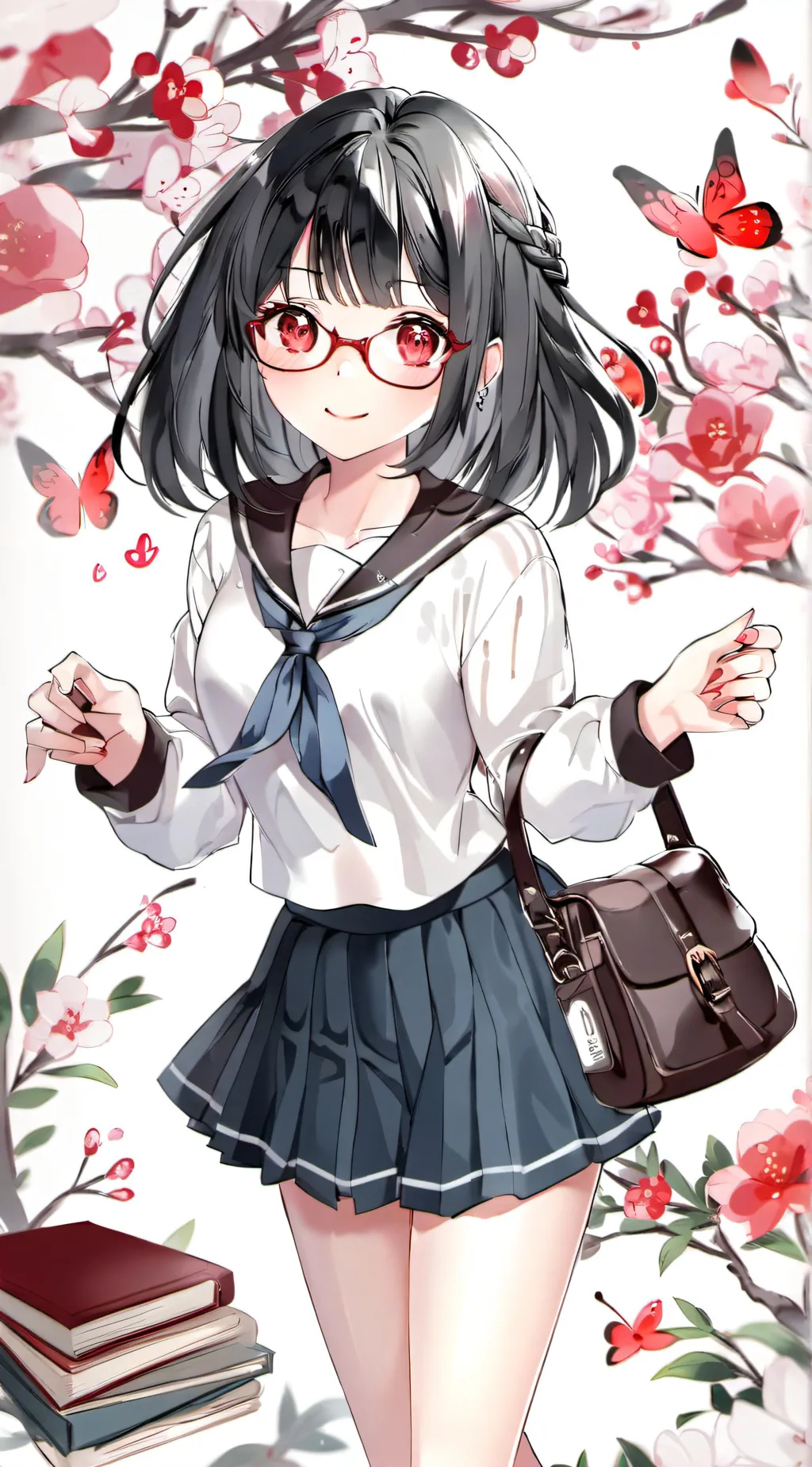 ai character: Yuki Yoririki  background