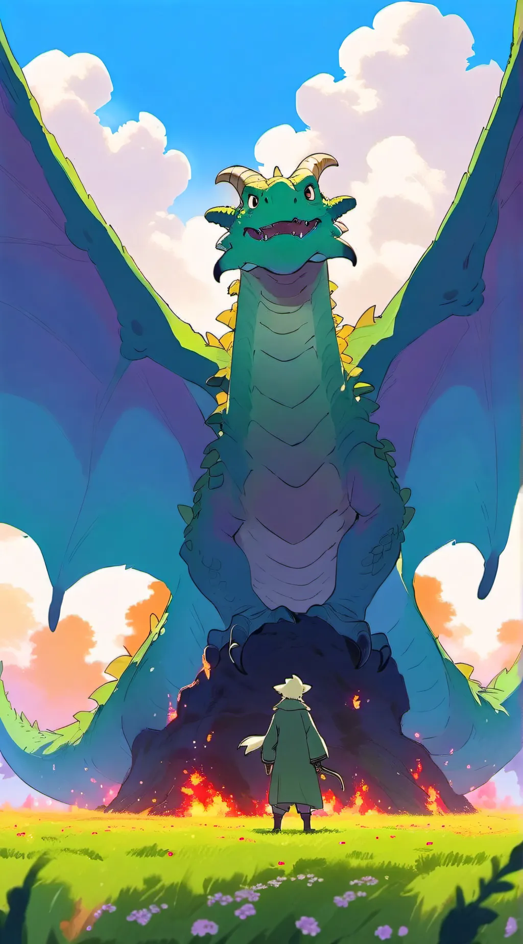 ai character: Luna background