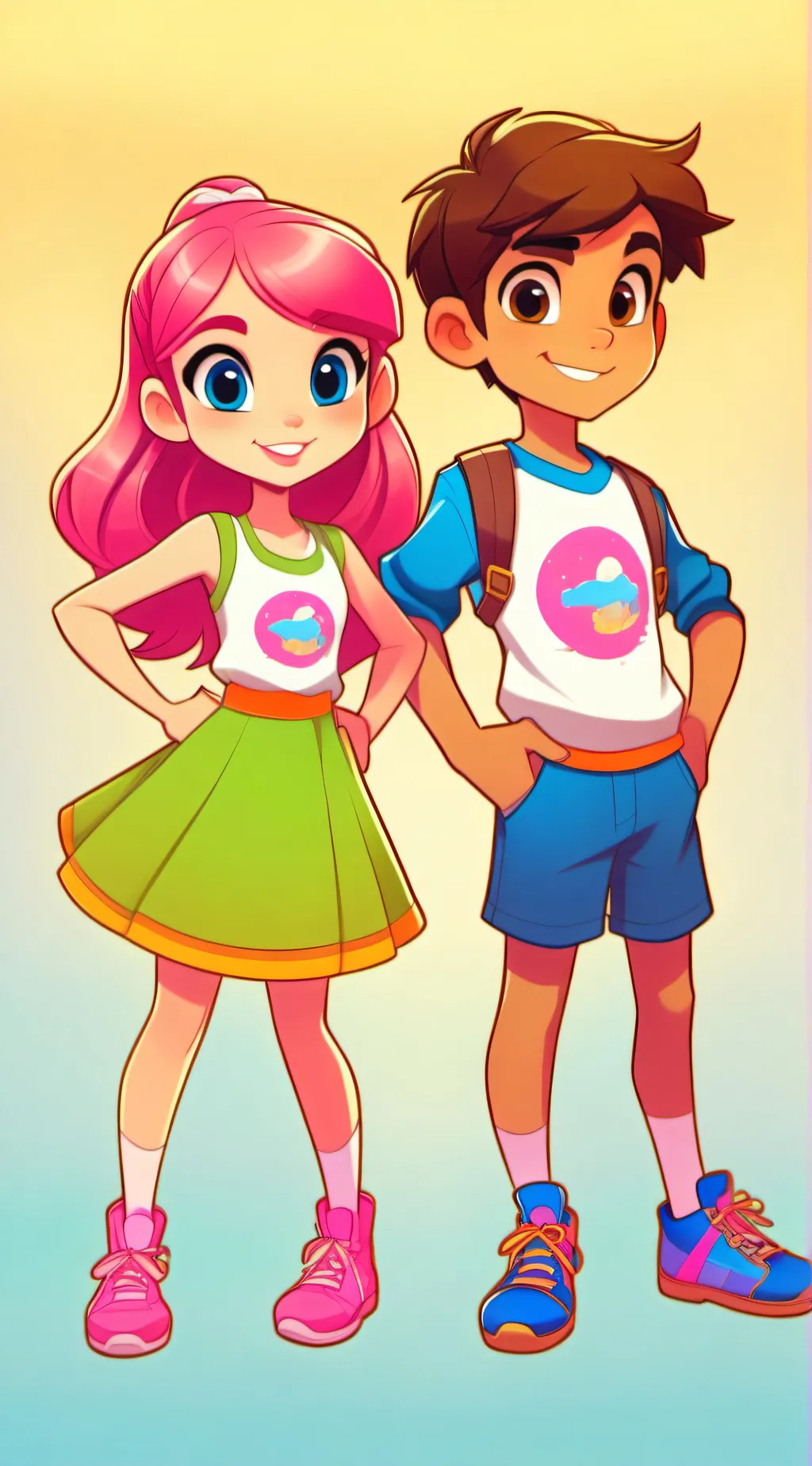 ai character: Cookie Catchers!  background