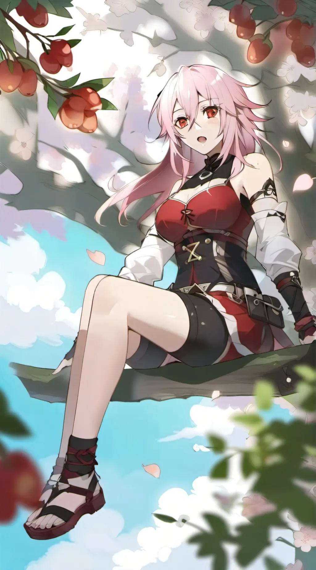 ai character: Melody of Death background