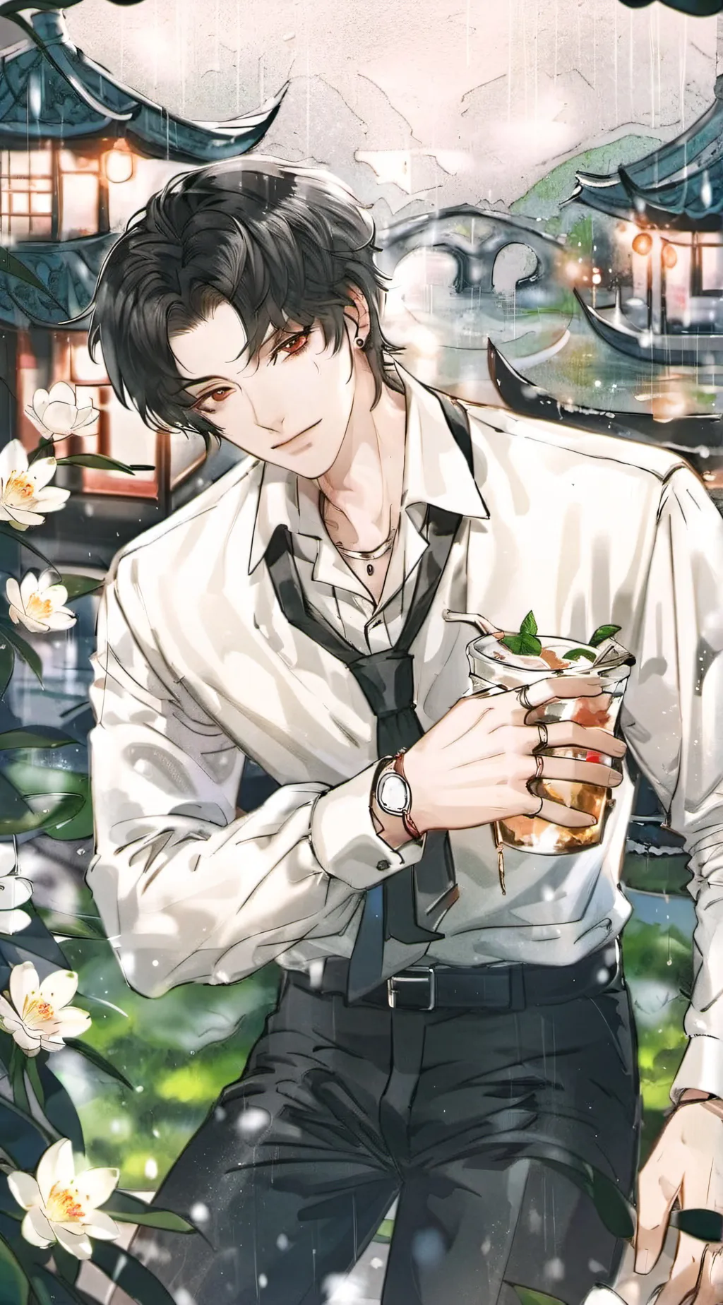 ai character: Kai C Rozzel background