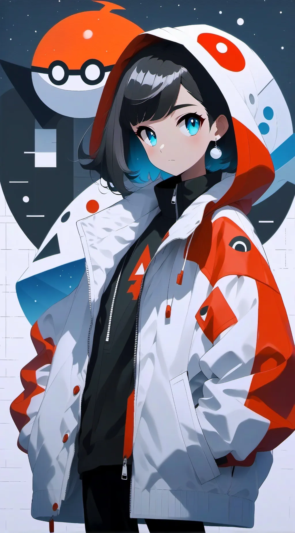 ai character: Hallcolm  background