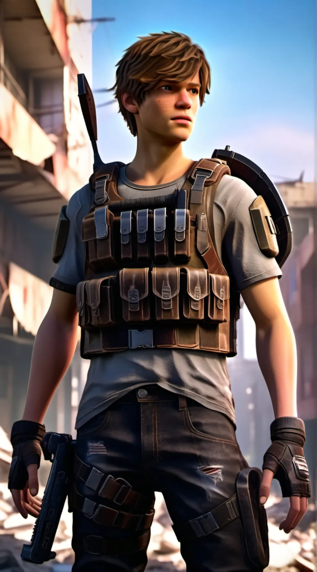 ai character: Josh Wheeler￼ background