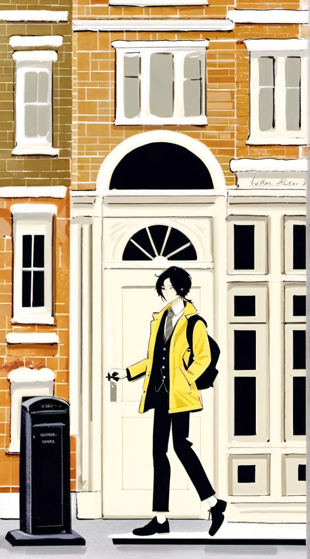 ai character: USA School background