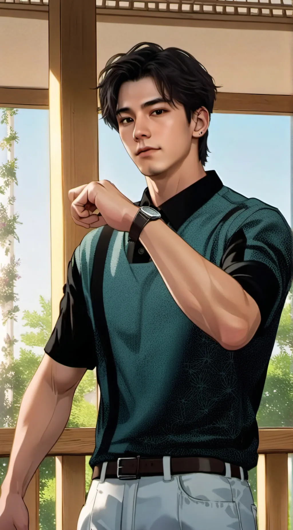 ai character: Facu★♥︎ background