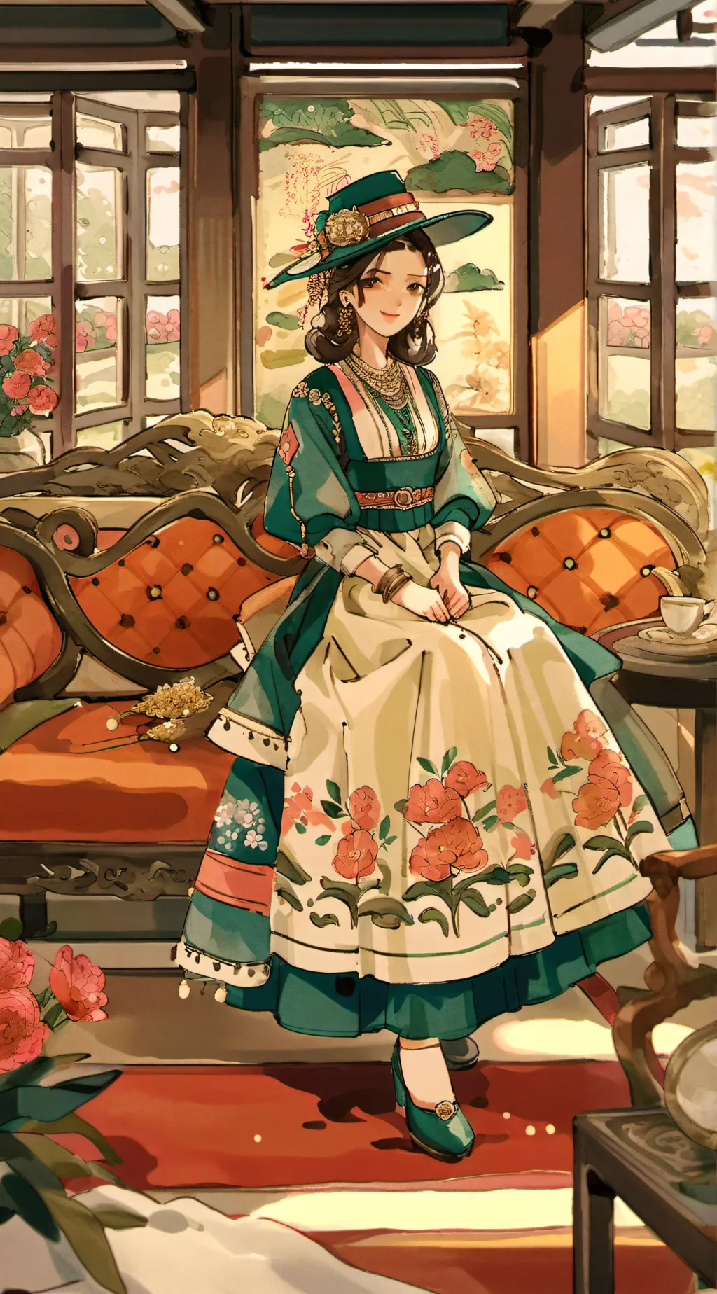 ai character: batalla final kny background