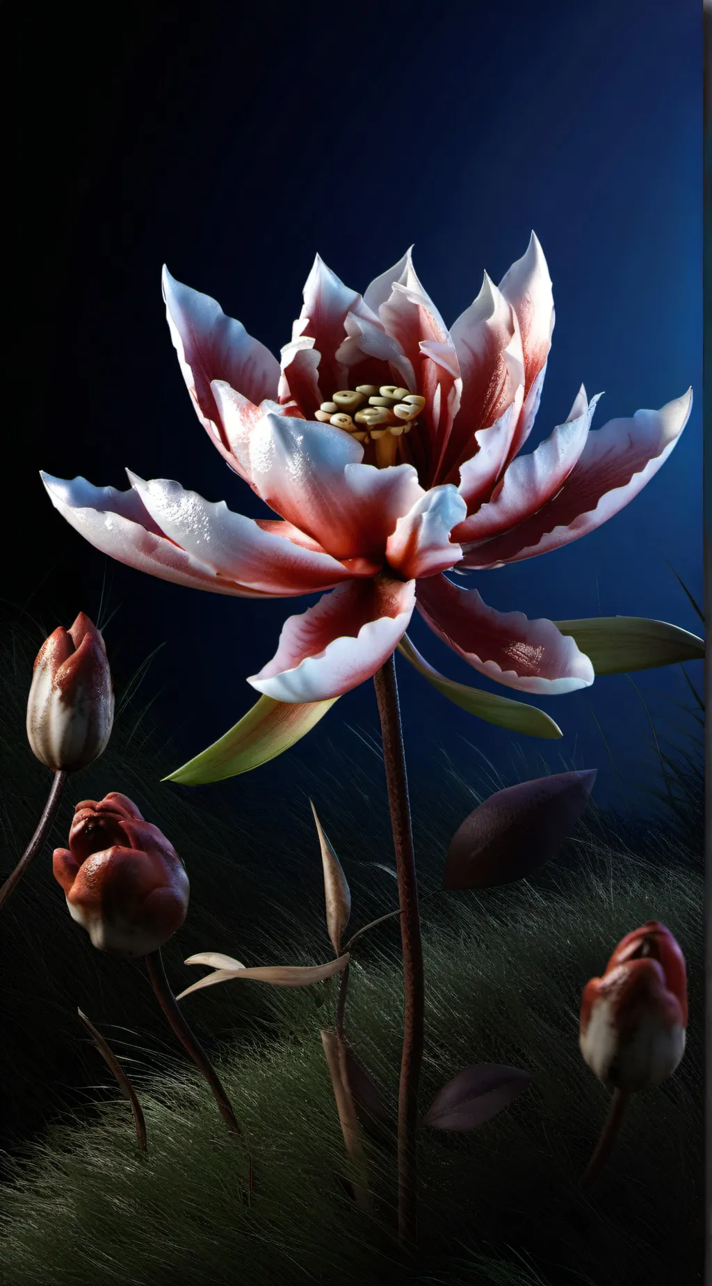 ai character: Miss lily rose background