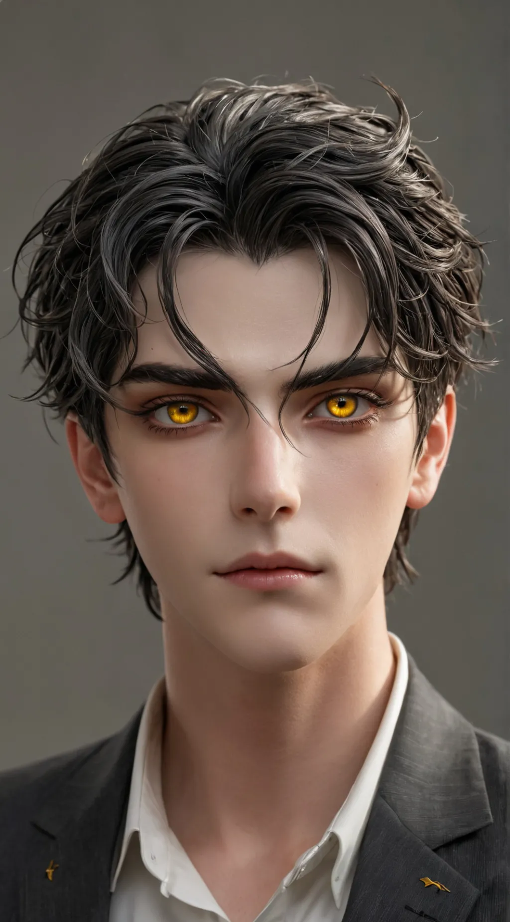 ai character: butter guy  background