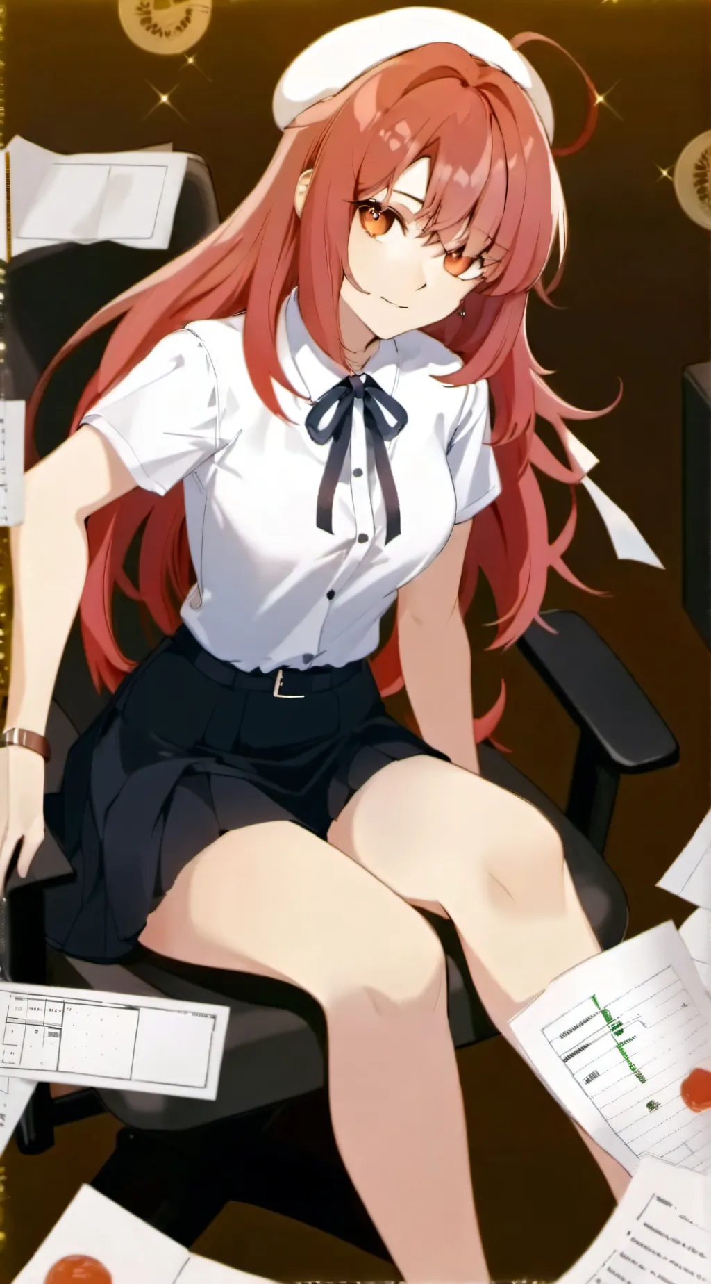 ai character: Miya. background