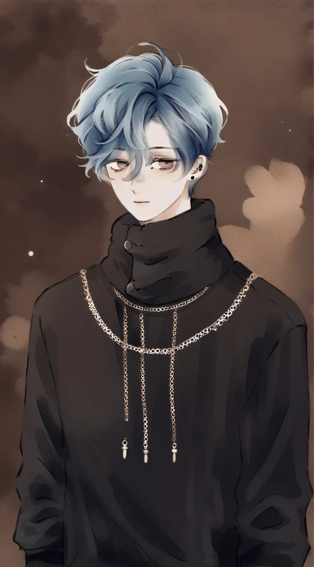 ai character: Jevin but human background