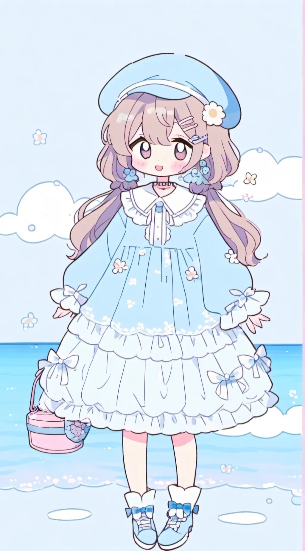 ai character: Lily  background