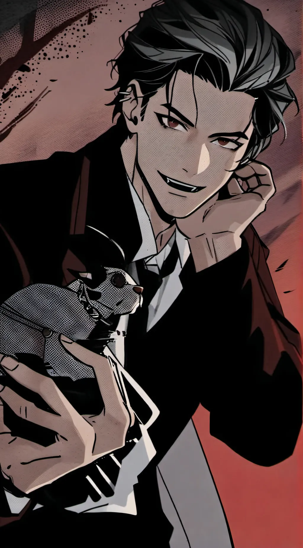 ai character: skz vampire background