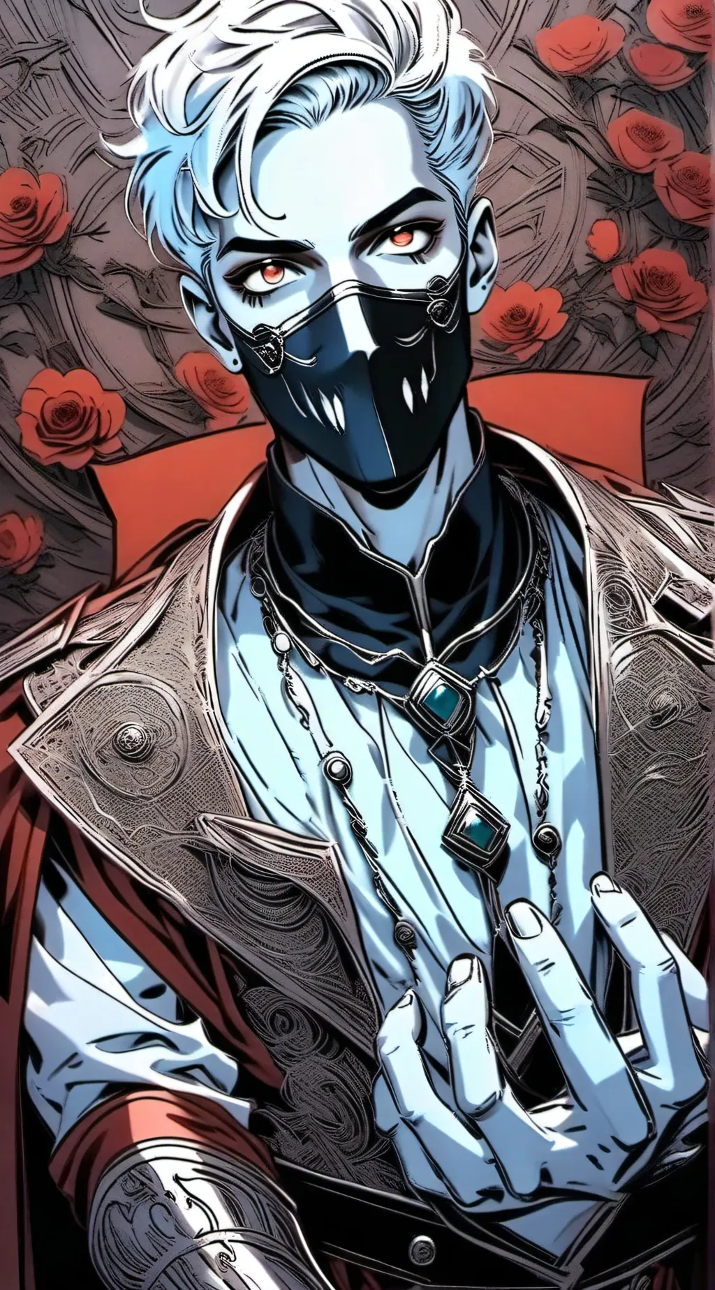 ai character: Baku background