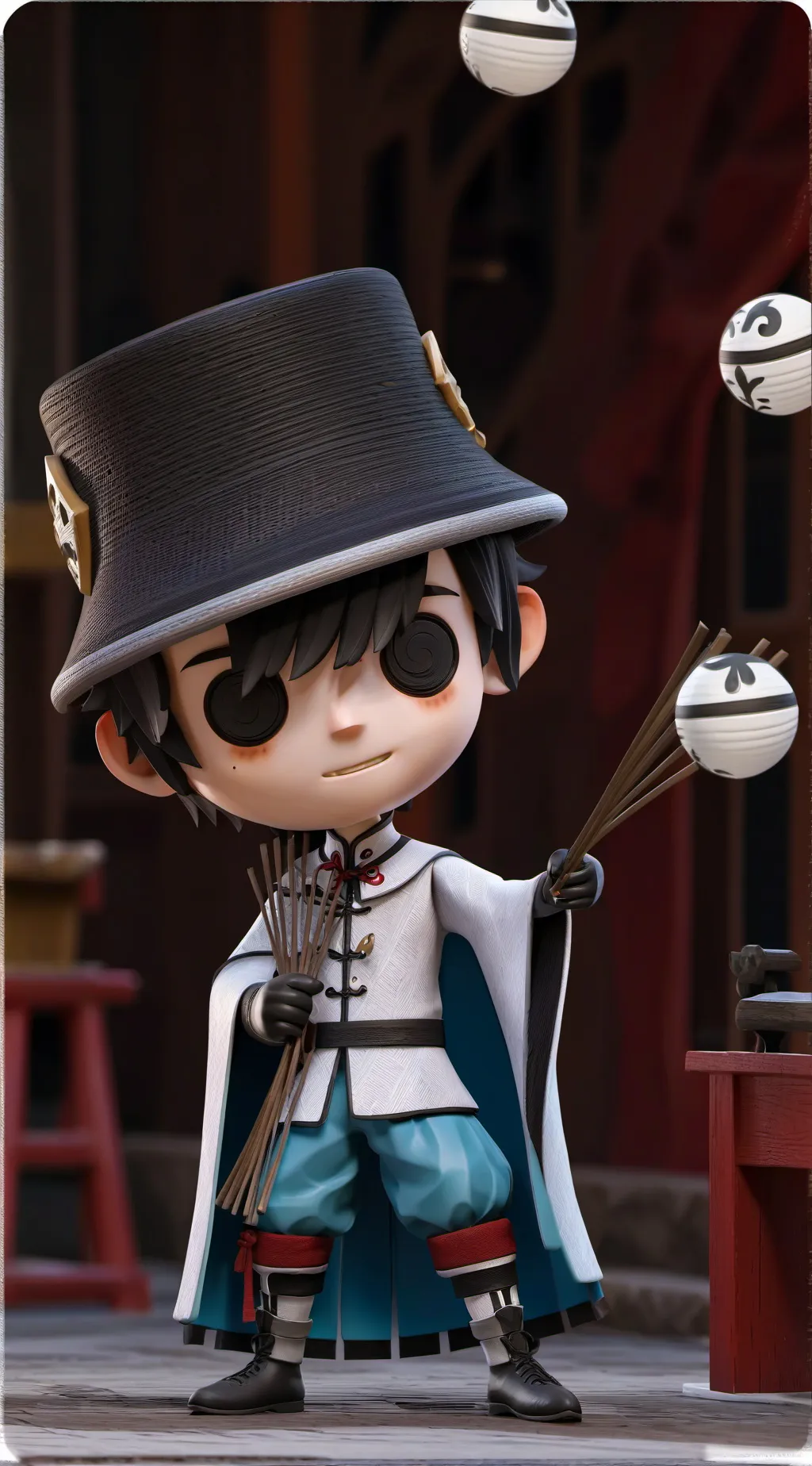 ai character: Country balls background