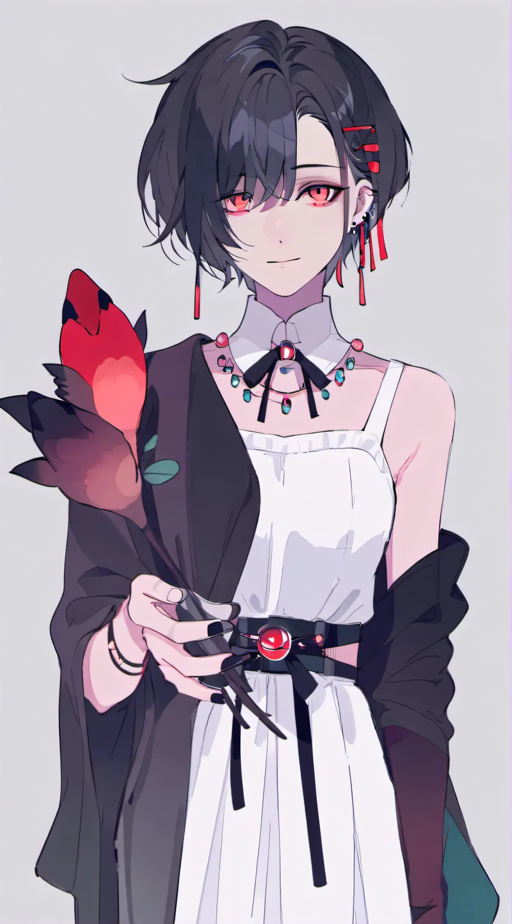 ai character: Rui x Tsukasa cat background