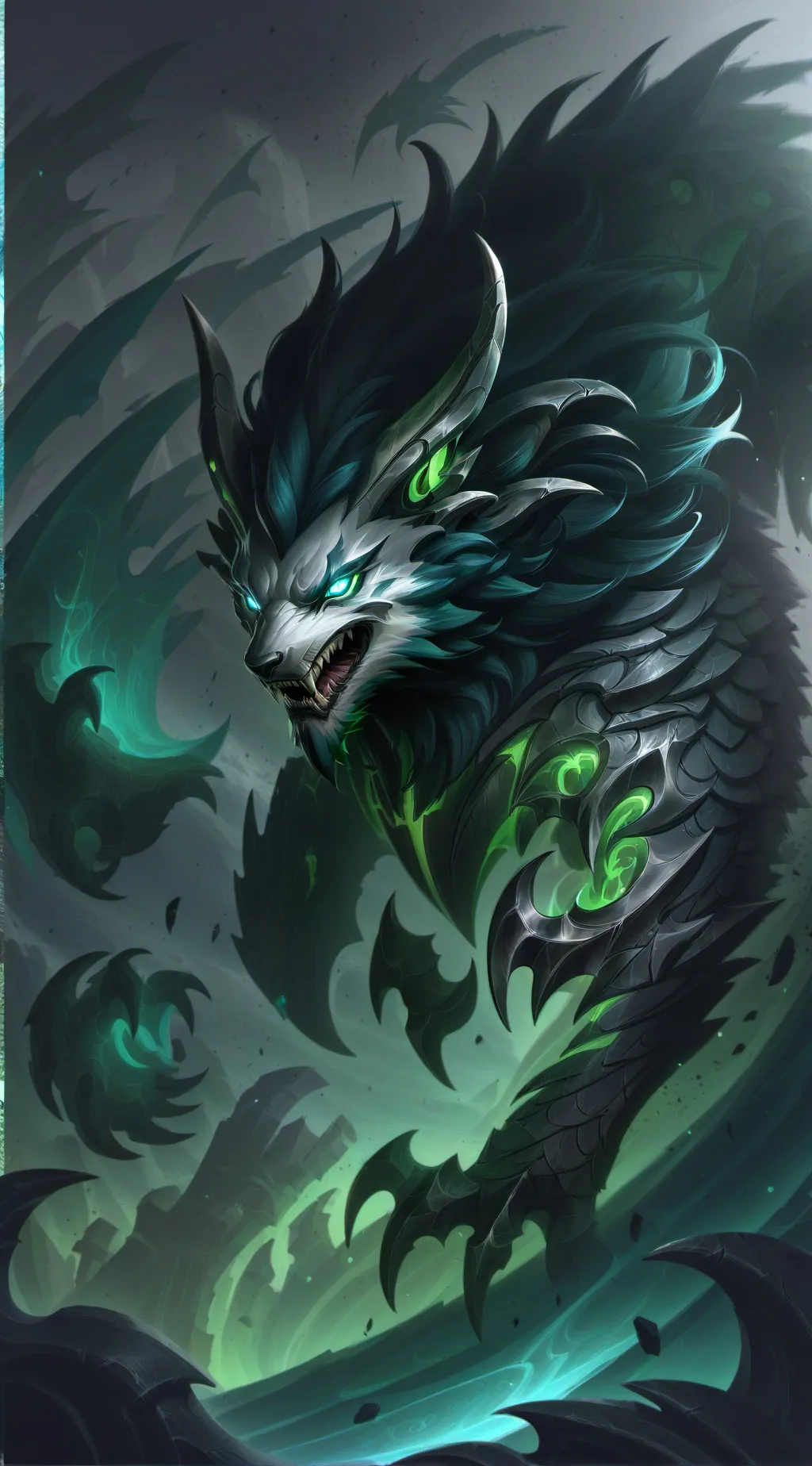 ai character: † Demon Slayer † background