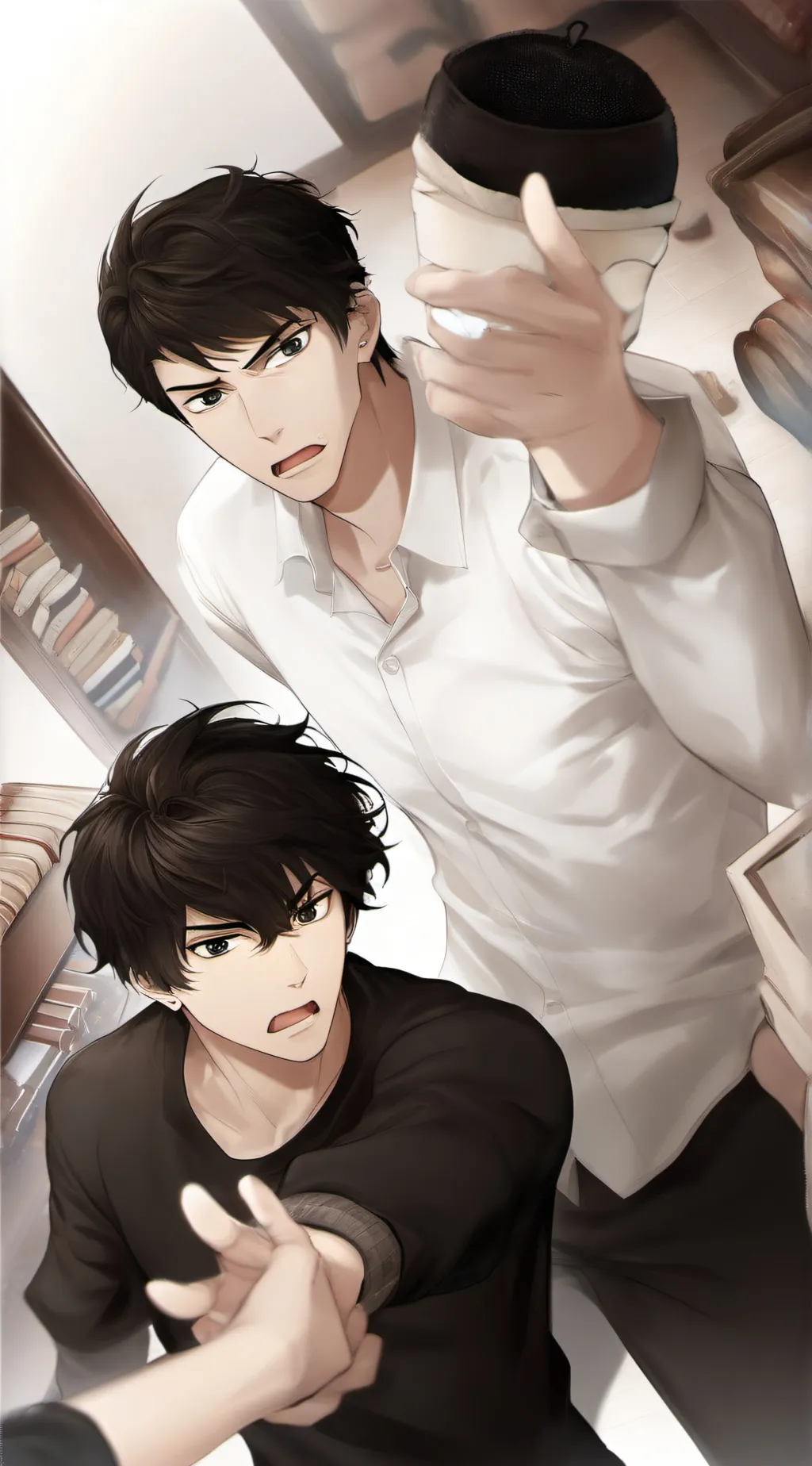 ai character: fight with brother background