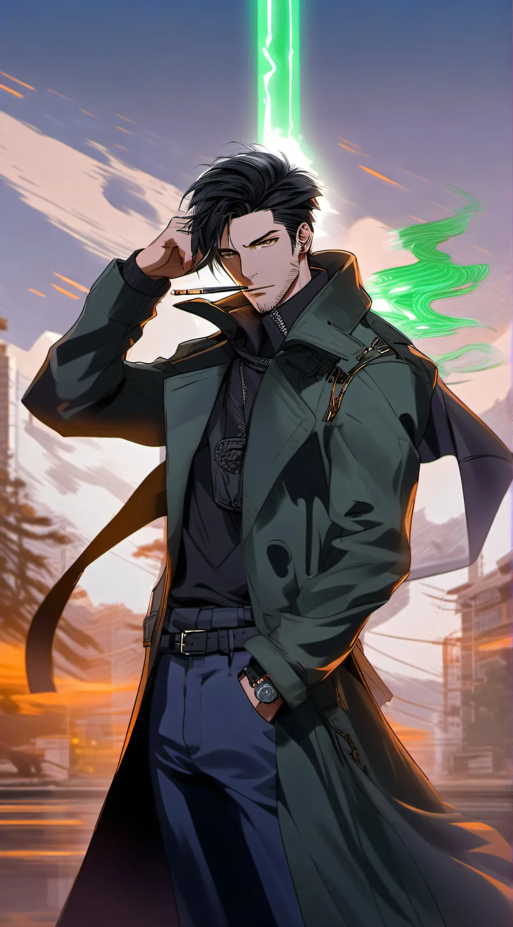 ai character: Arsenio background