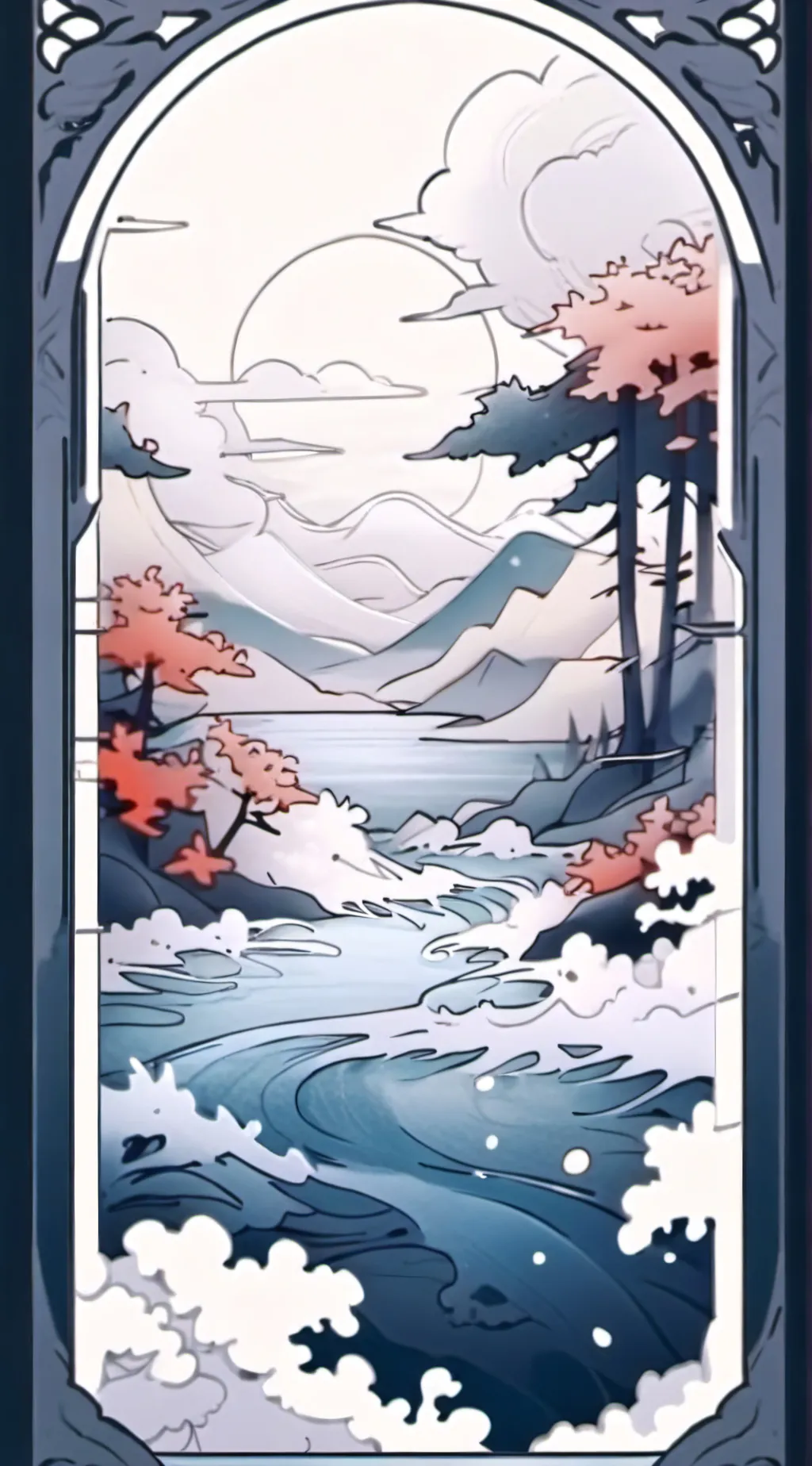 ai character: engel fpe but sad background