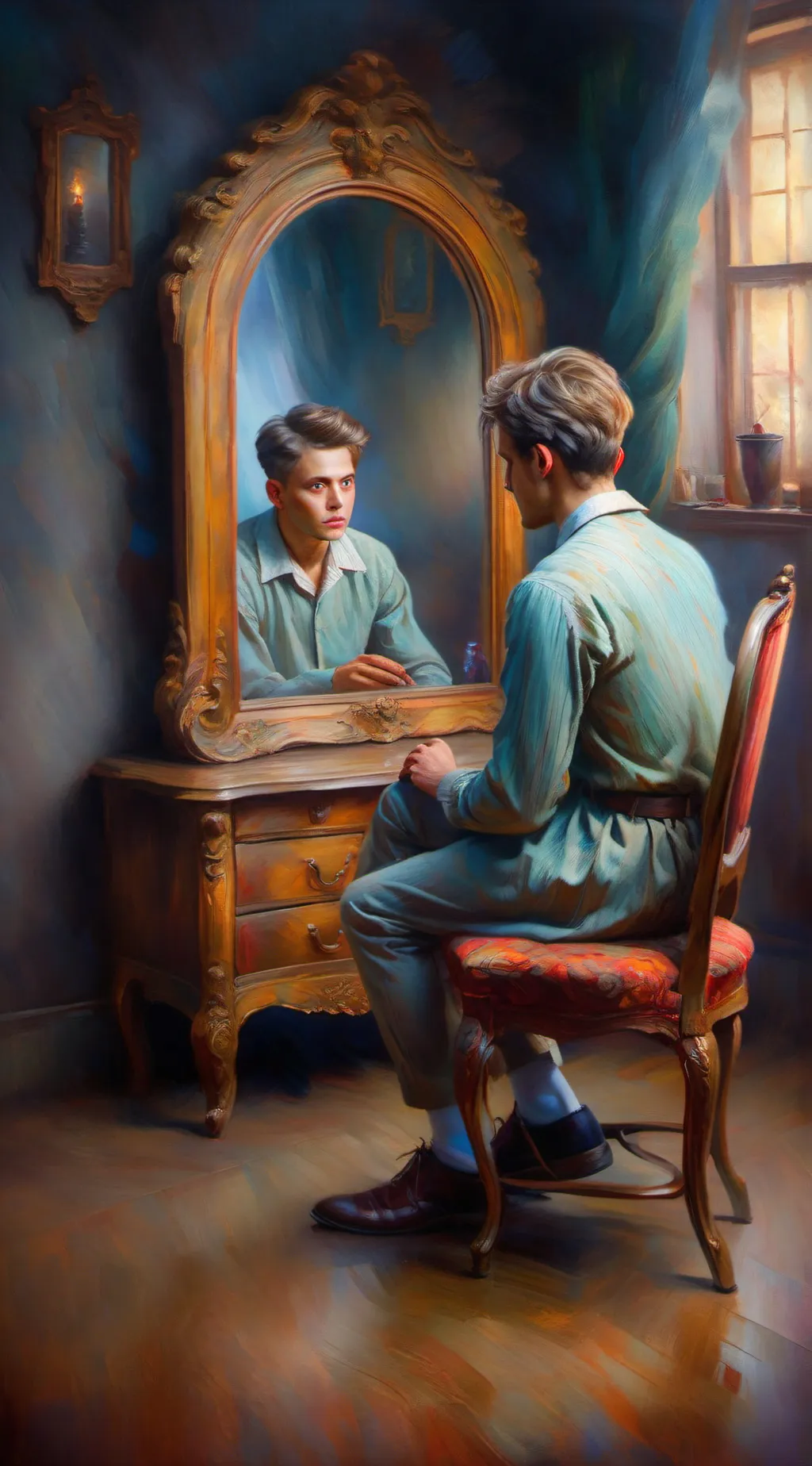 ai character: Hogwarts infection background