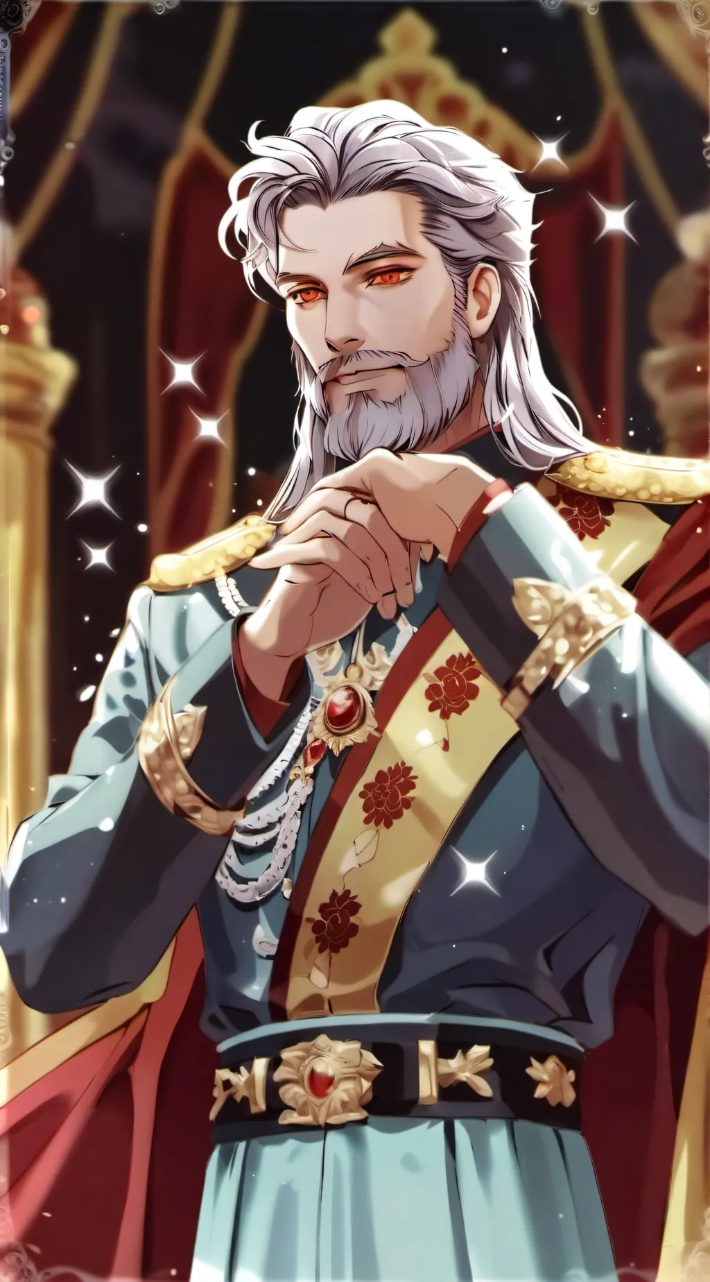 ai character: The Evil King background