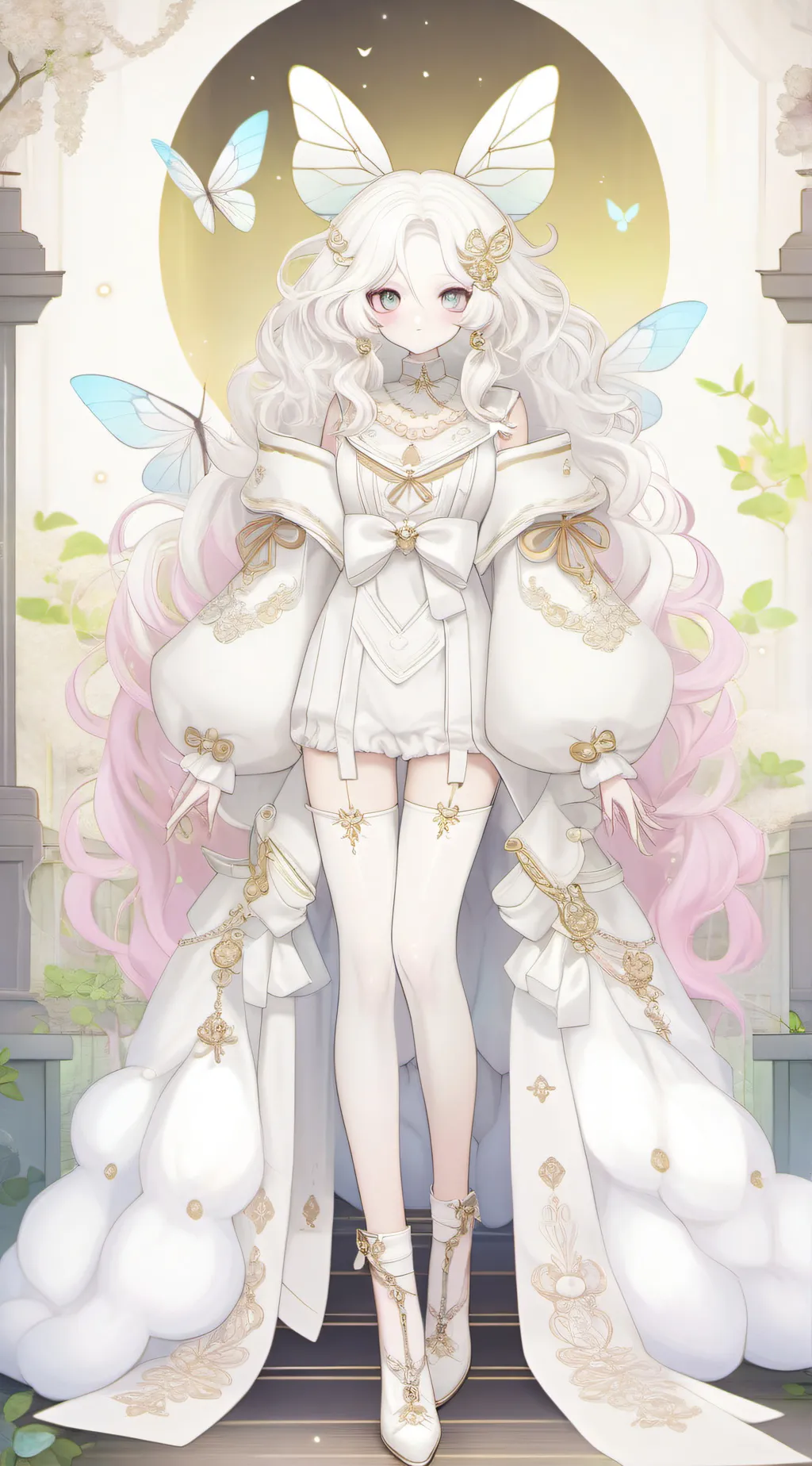ai character: Charlotte  background