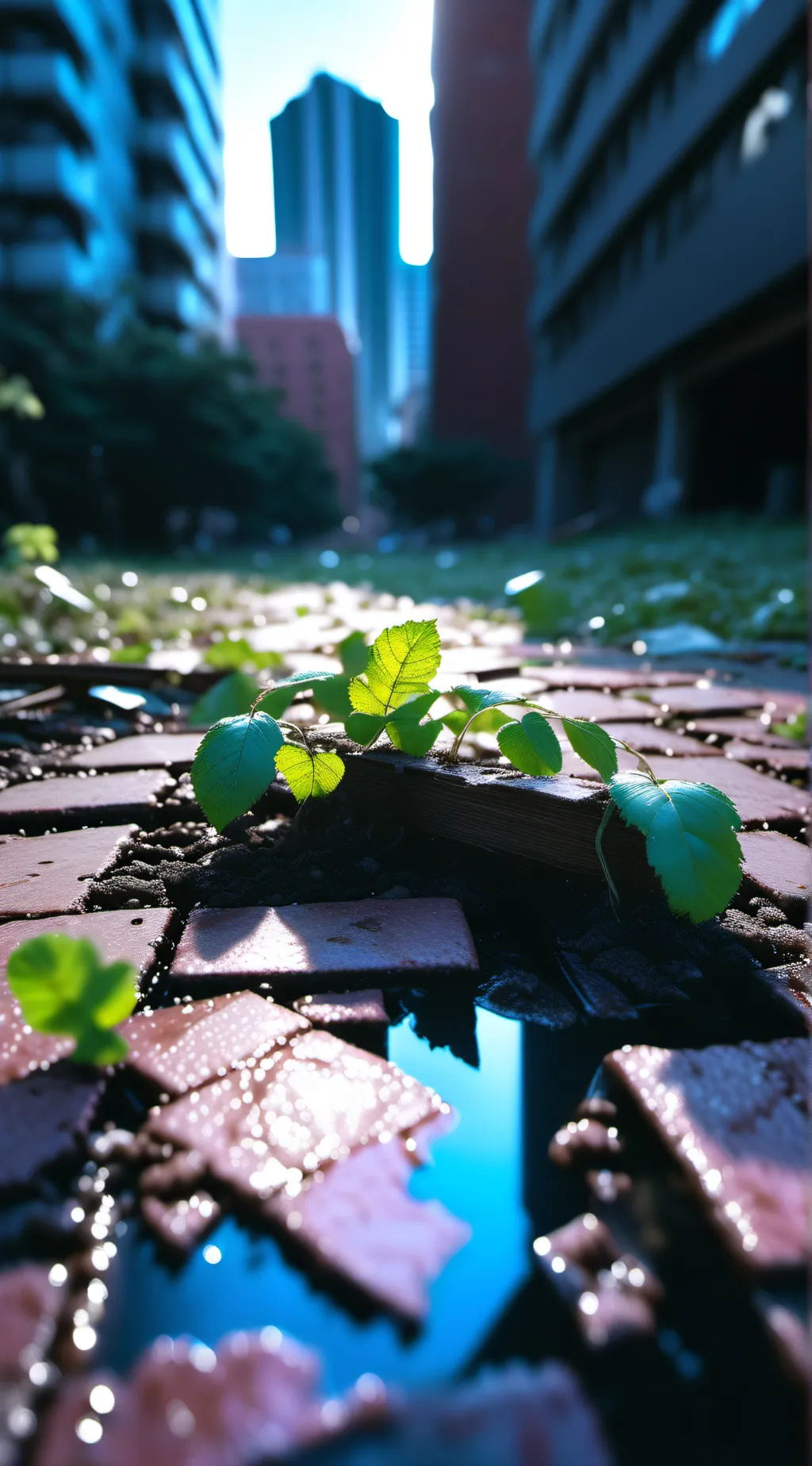 ai character: isolated world background