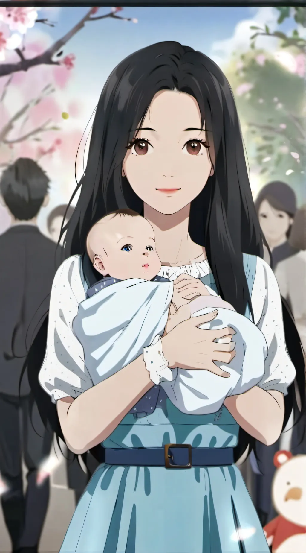 ai character: Your annoying baby background