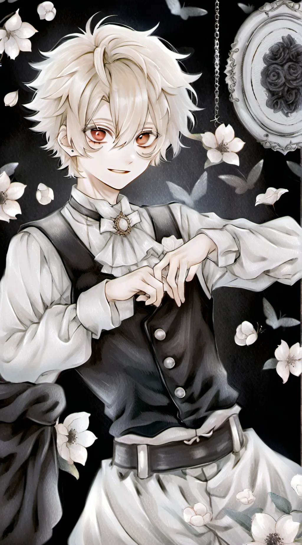 ai character: Bakugo background