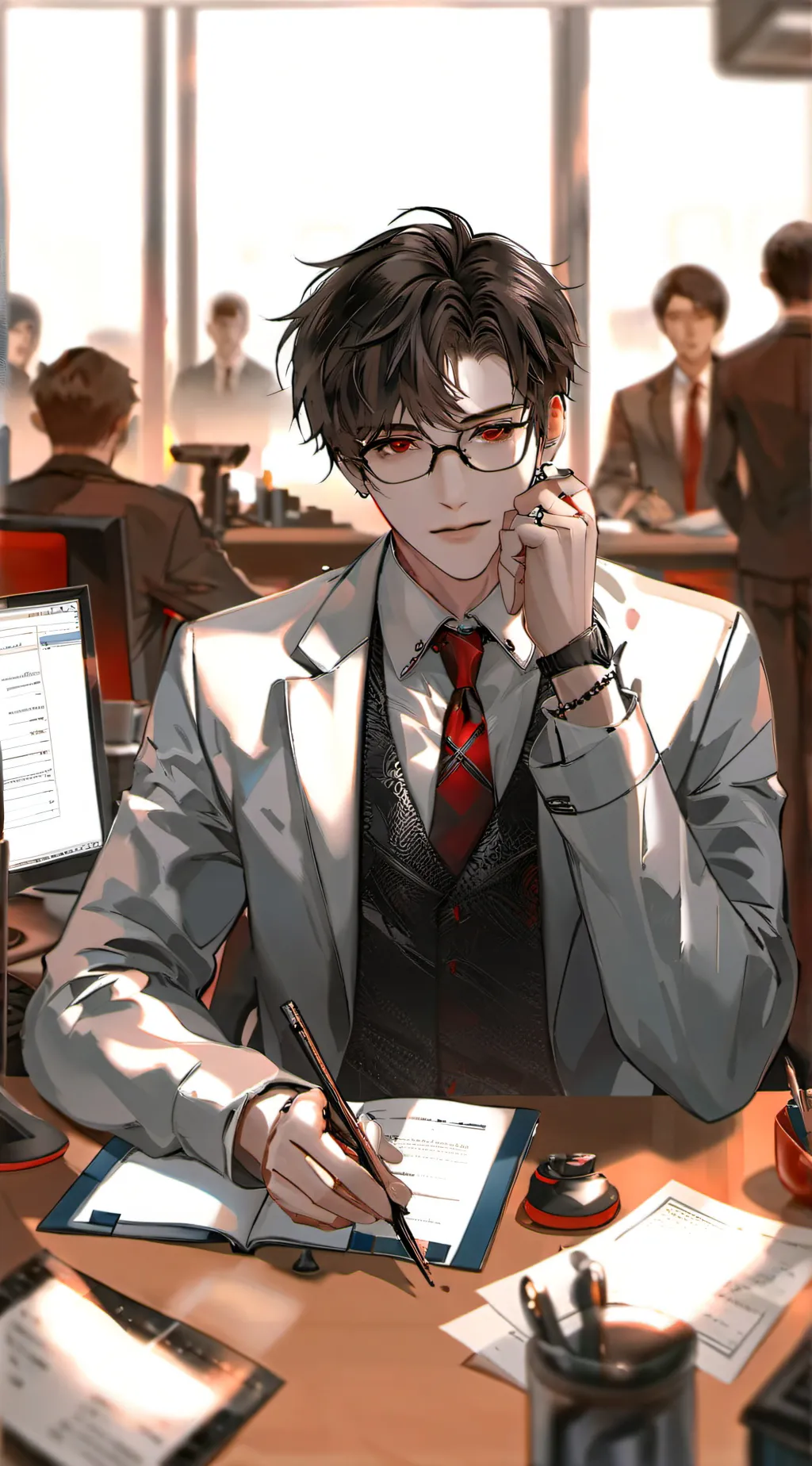 ai character: ꥟ ciro reyes ꥟ background