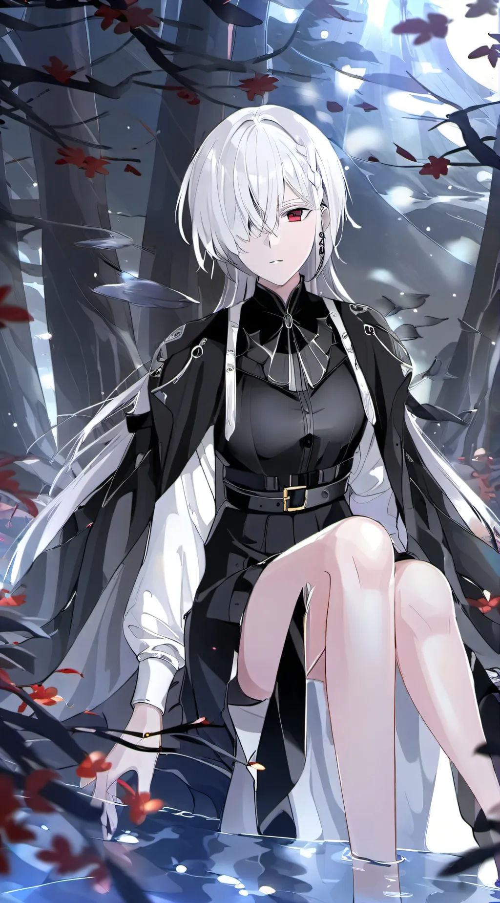 ai character: Fiona frost background