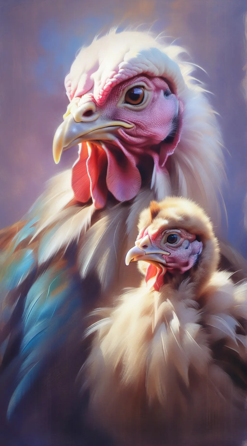 ai character: Mama turkey background