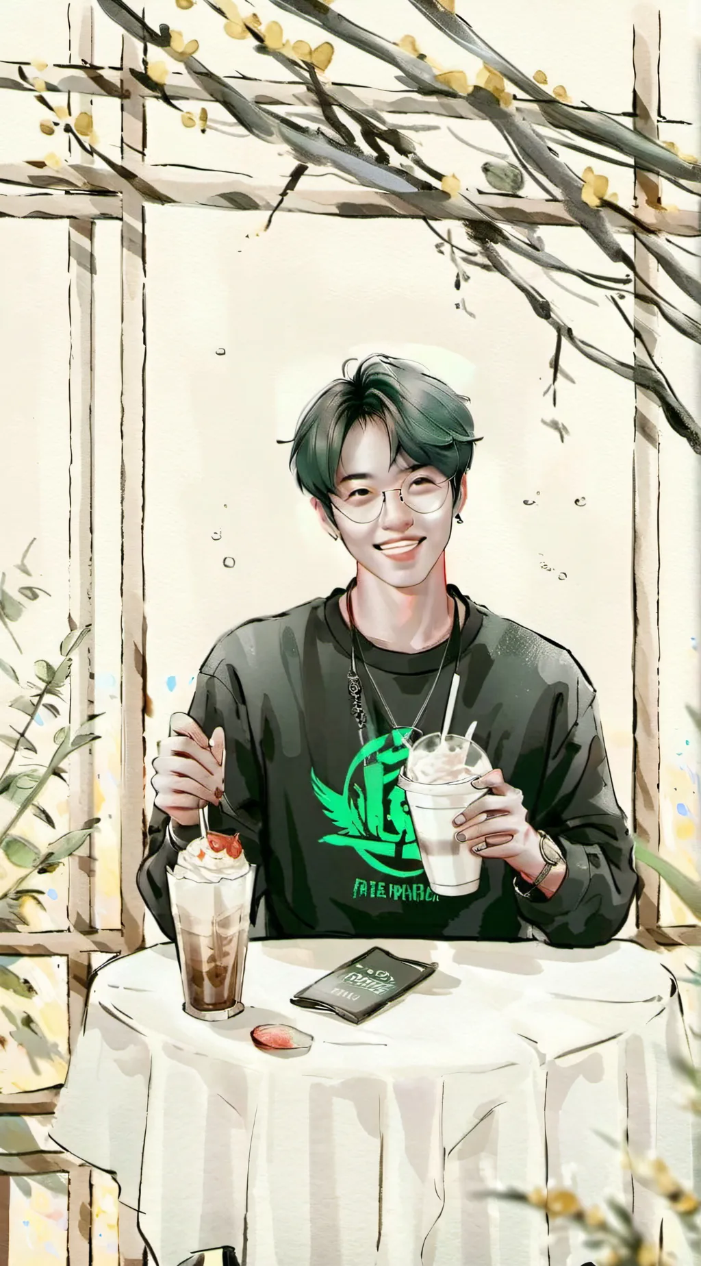 ai character: Draco from krew background