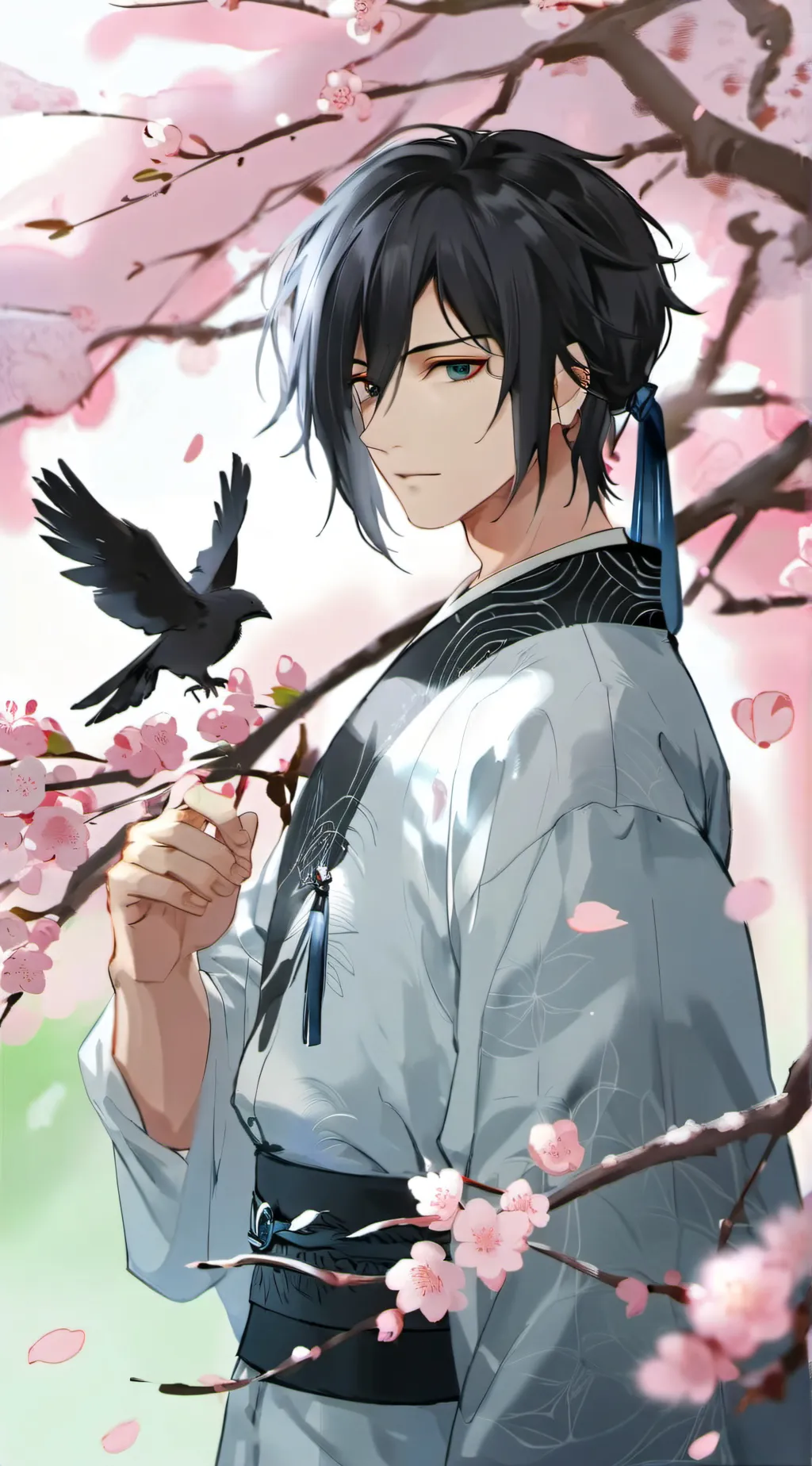 ai character: Haruki. background