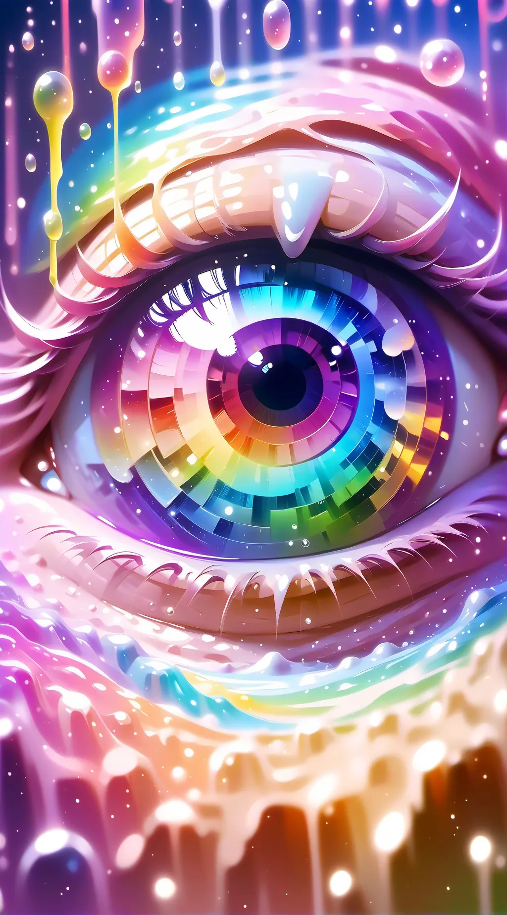 ai character: Eye Colours! background