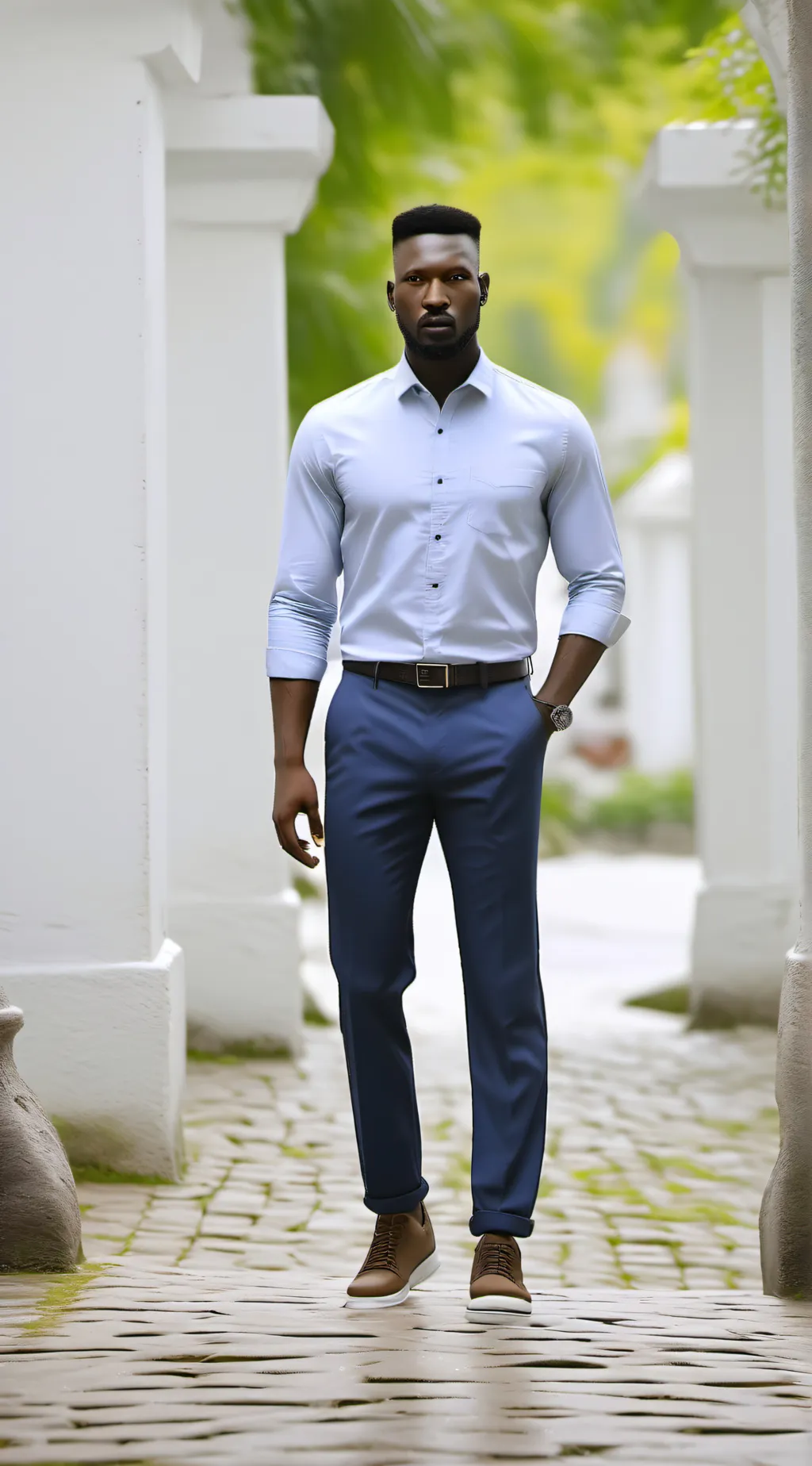 ai character: Travon background