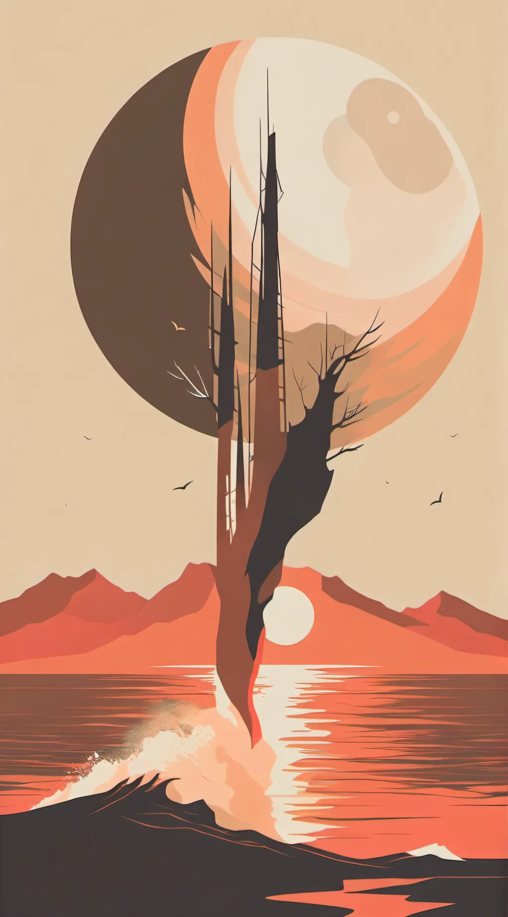 ai character: ♪dandys world♪ background