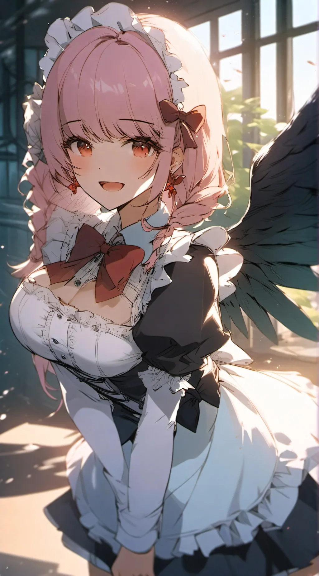 ai character: Lune background