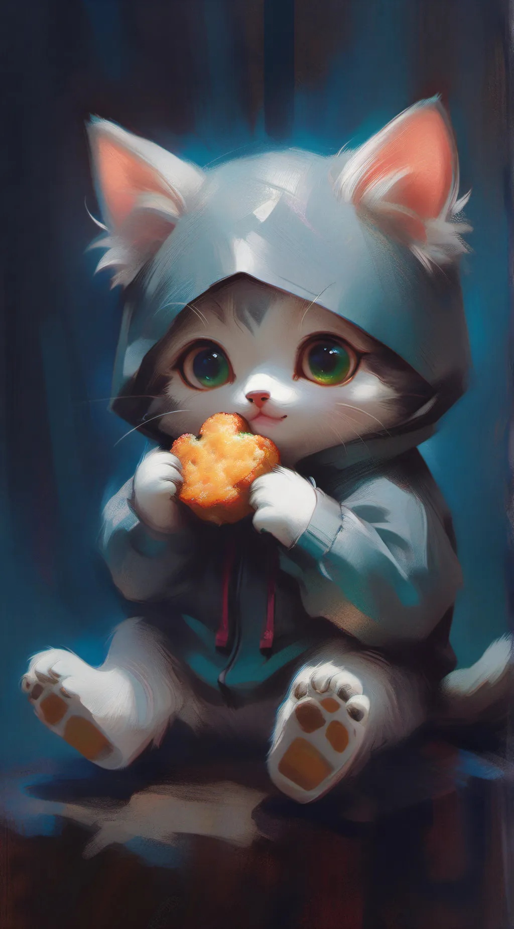 ai character: gatinho  background