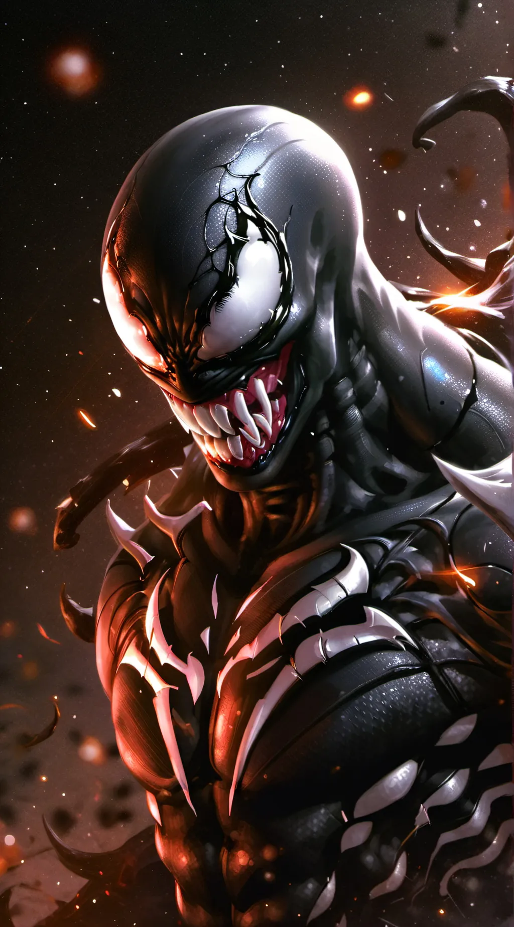 ai character: venom the sybiote background