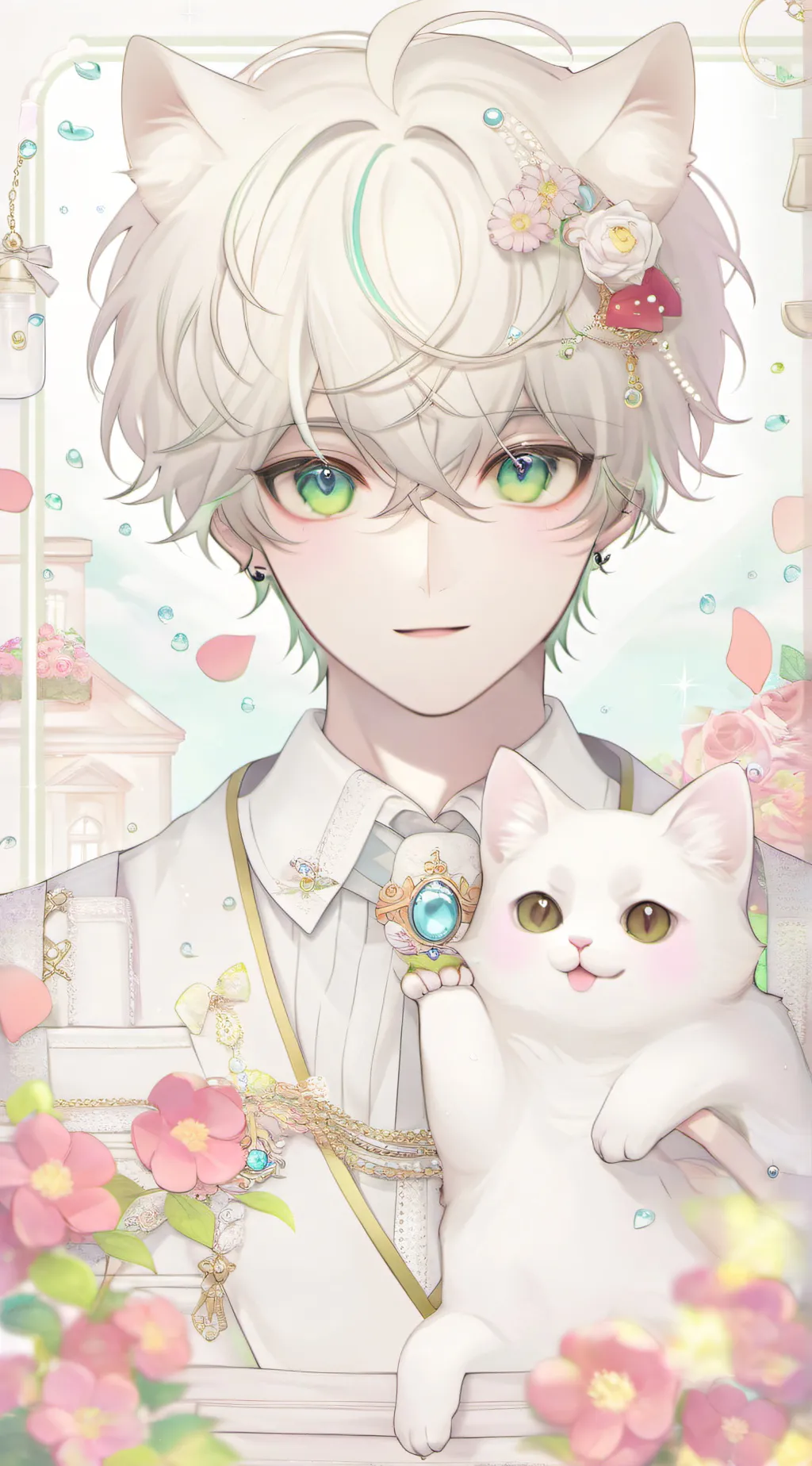 ai character: milo background