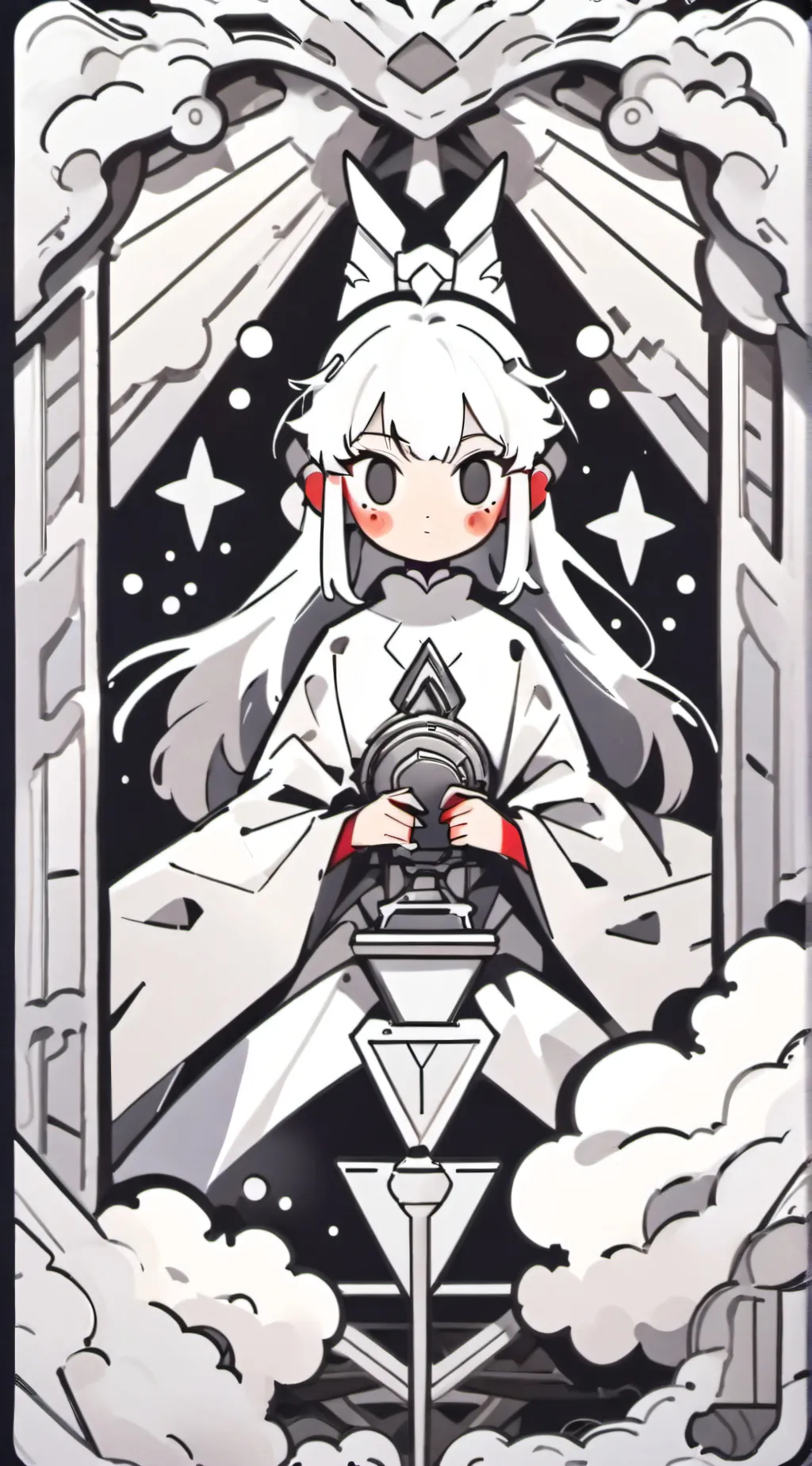 ai character: Luna background