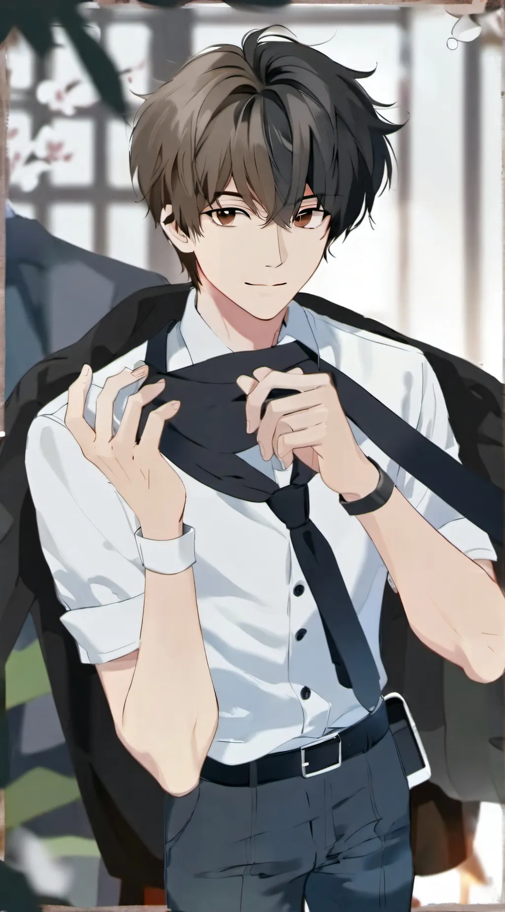 ai character: REN 🍊 background