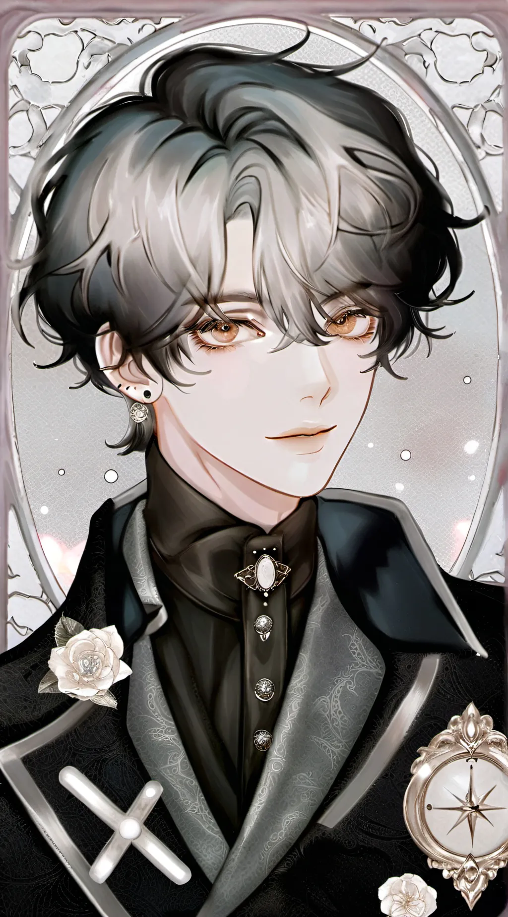 ai character: Minjun background