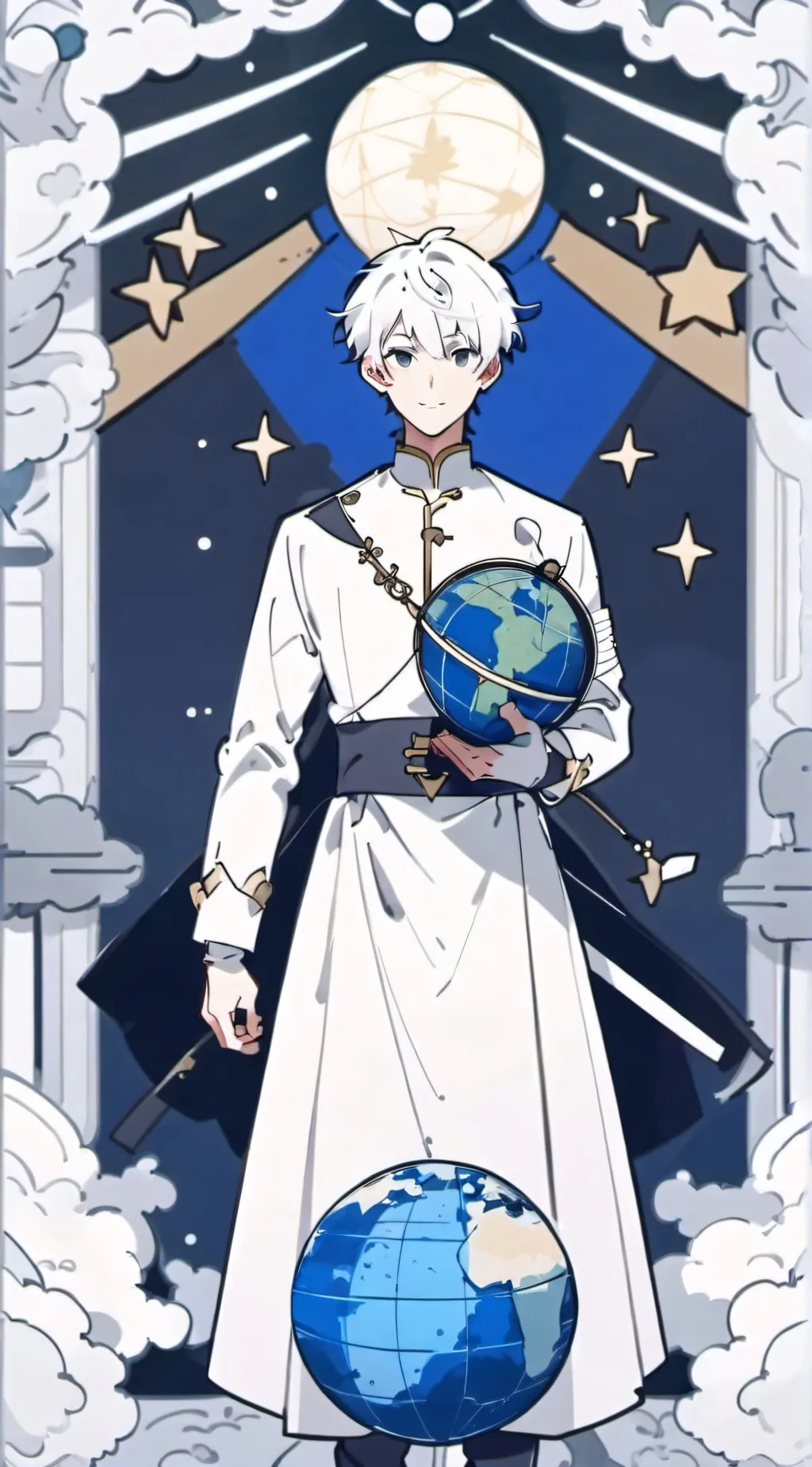 ai character: Geography Prof. background