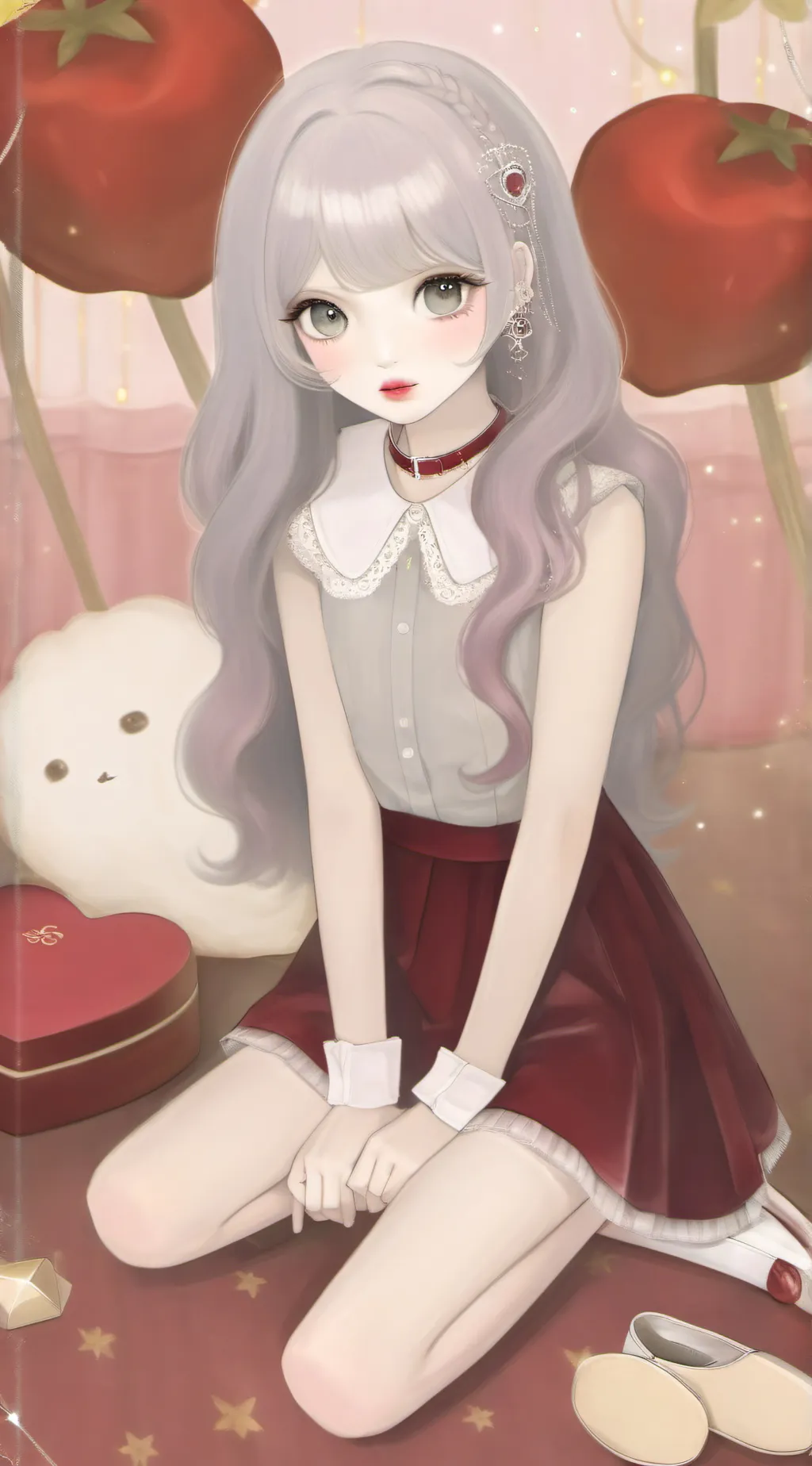 ai character: Bakugo's sad Diary background