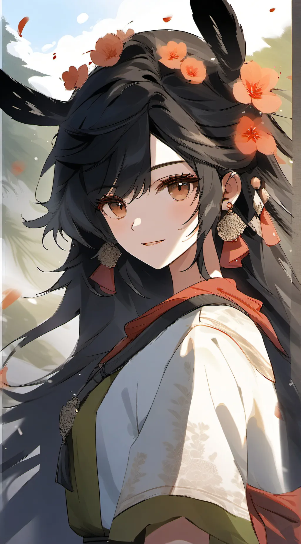 ai character: Blue lock background