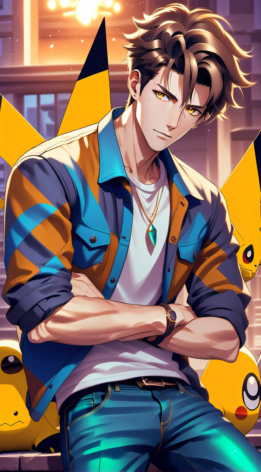 ai character: Carl background